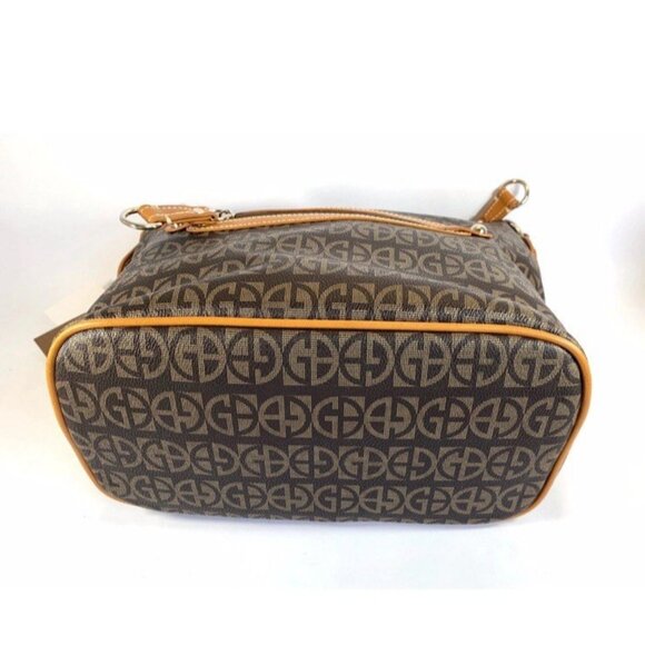 Giani Bernini Block Signature Hobo Handbag New With Tags Minor Imperfection - Picture 4 of 8